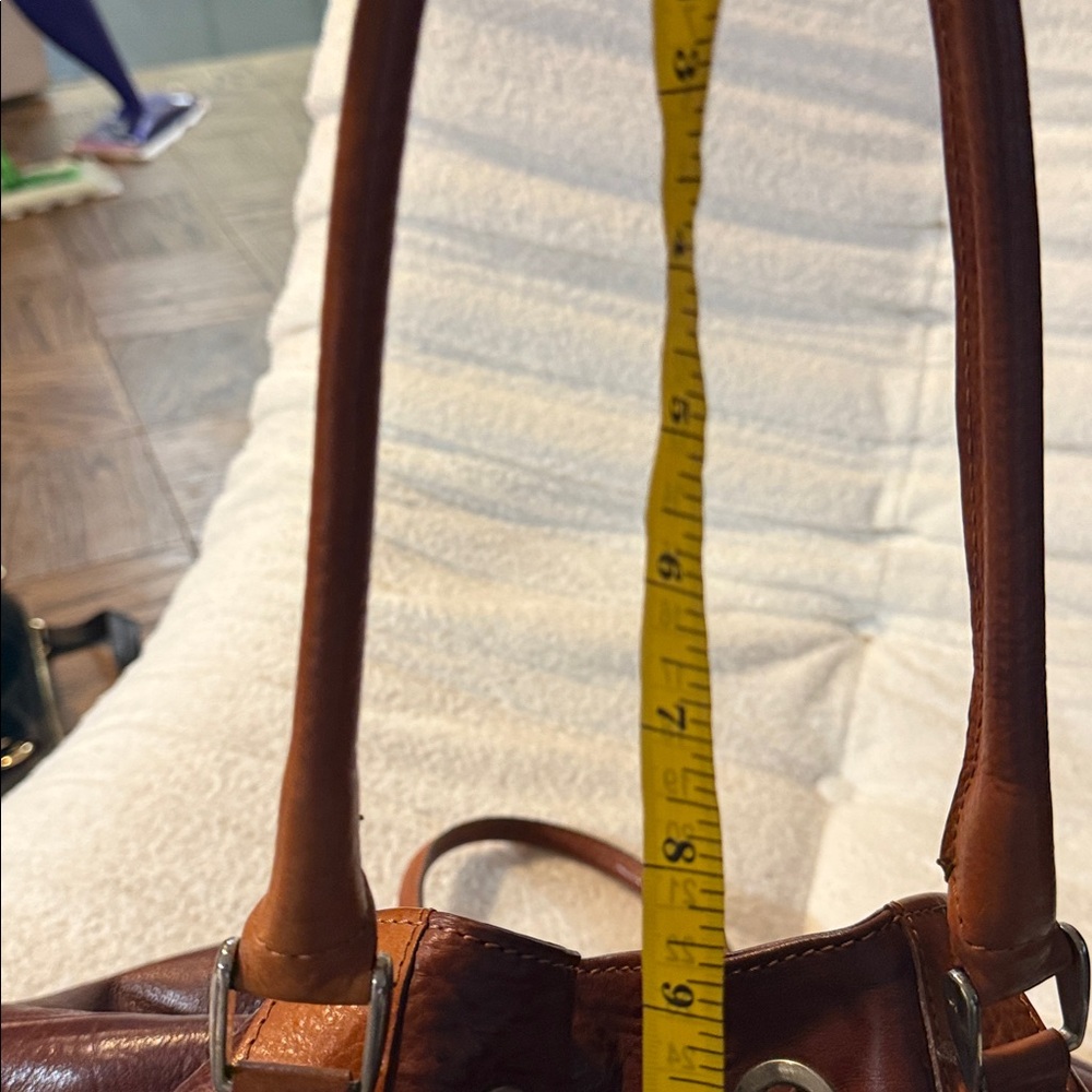 Primonaip handmade Italian leather bucket bag. - Picture 14 of 14
